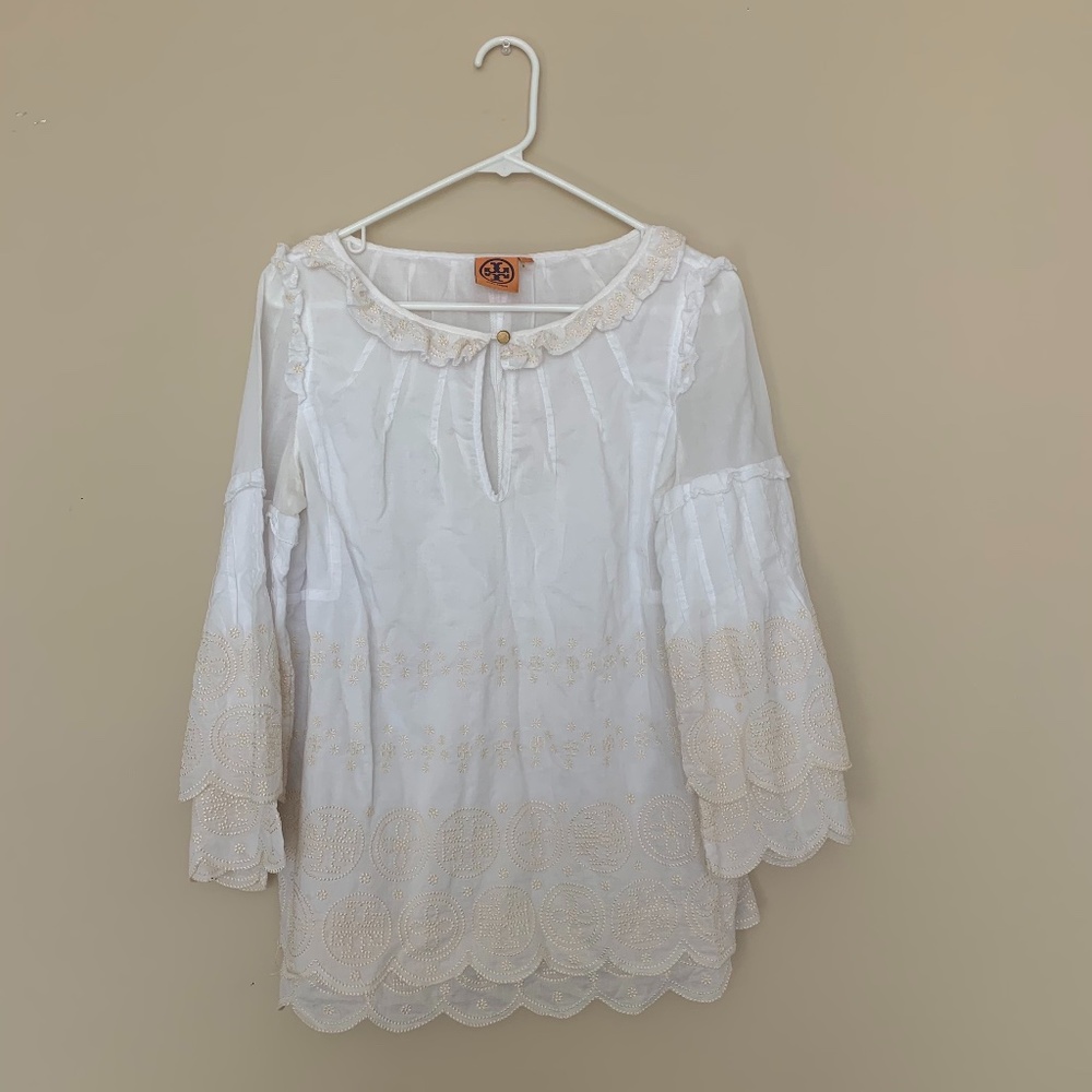 Tory Burch White Beach Dress